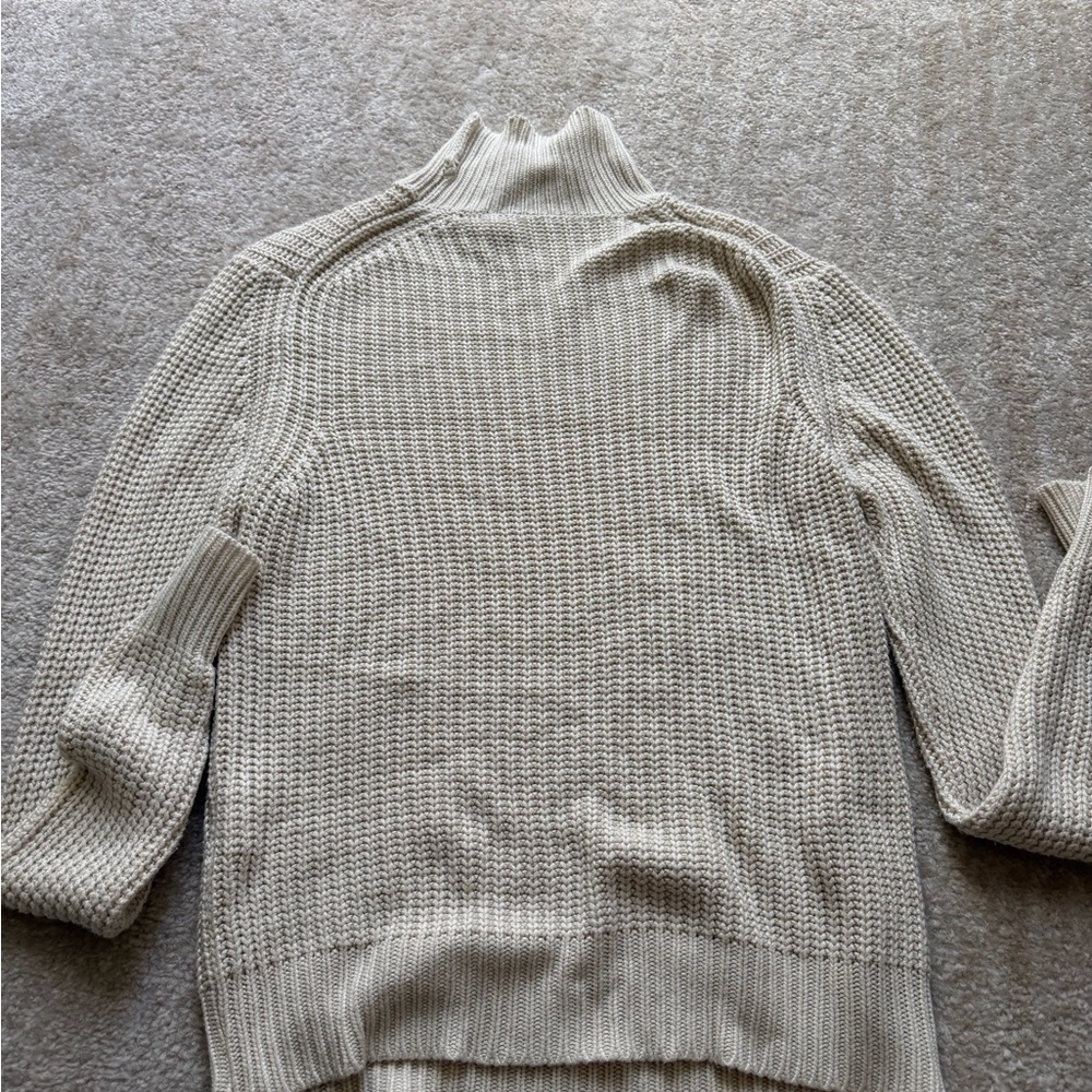 Brandy Melville Cream Turtleneck Sweater